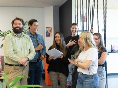 Staff in our Brisbane office